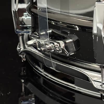 Ludwig 5x14 Black Beauty Snare 8 Lug - LB414 / Chicago Drum Show Display Model image 3