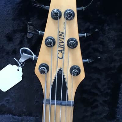 CARVIN LB-76 6 STRING BASS 1990’s - NATURAL image 22