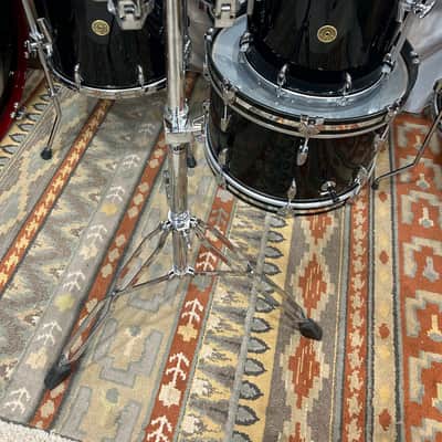 DW Double Tom Stand (BC-U-2184) 90's - chrome image 1