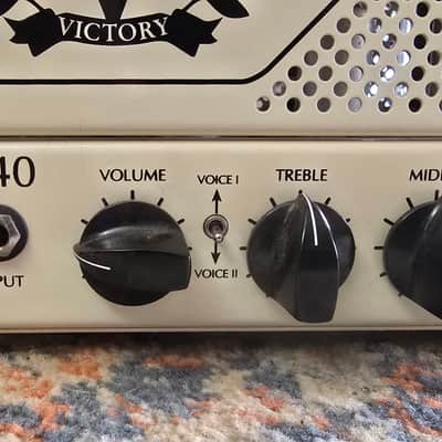 Victory Amps V40 The Duchess Compact Series 42-Watt Guitar Head 2010s - White image 7