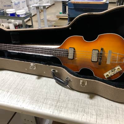 LEFTY LEFT HANDED Höfner Euroburst '62 Beatle Bass image 3