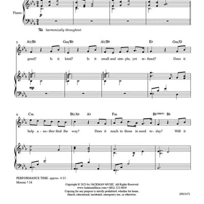 You May Know for High Vocal Solo image 2