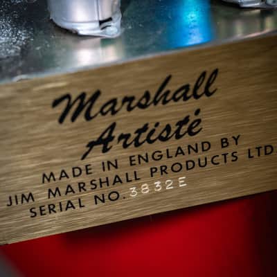 Marshall Artiste Combo Red 1973 image 4