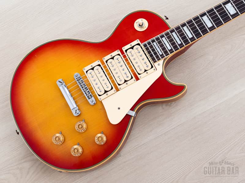 1978 Greco EG600 Custom Triple Pickup Vintage Electric Guitar w/ Maxon PAFs & Case, Japan, Ace Frehley image 1
