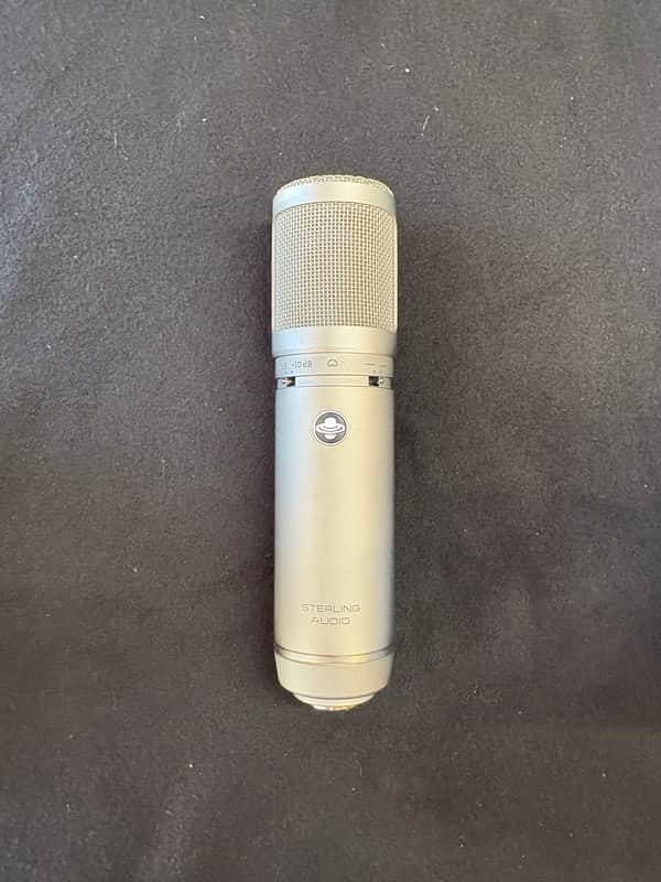 Sterling Audio ST66 Large Diaphragm Cardioid Tube Condenser Microphone 2010s - Nickel image 1