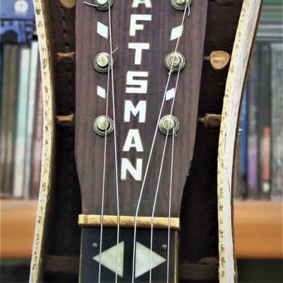 Kay Kraftsman Lap Guitar Woodie 1936 Tobacco Burst image 8