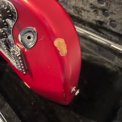 Fender Standard Stratocaster with Maple Fretboard 2009 - 2017 - red image 17