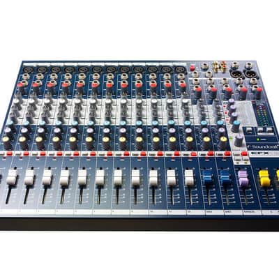 Soundcraft EFX12 12 Mono + 2 Stereo Ch Mixer w/ Lexicon Effects FX PROAUDIOSTAR image 2