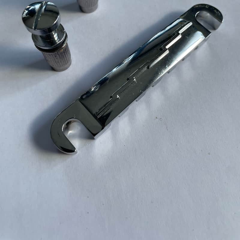 2012 Epiphone Wraparound Bridge Les Paul Junior chrome