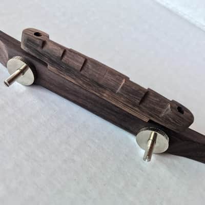 Archtop Guitar Bridge East Indian Rosewood Gibson Archtop Guitar Fender Martin Bridge image 4