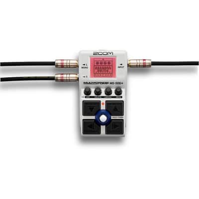 Zoom MS-50G+ MultiStomp Multi-effects Pedal with XCG-4 Classic Guitar Stand and Coiled Guitar Cable image 6