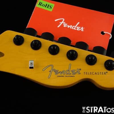 Fender American Professional II Tele NECK & HIPSHOT BLACK LOCKING TUNERS Maple image 1