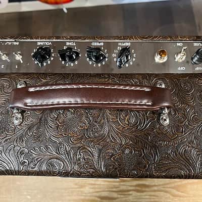 Henry Hand Wired Custom Combo Tweed Tube Amp 1x12 Paisley Tolex image 2