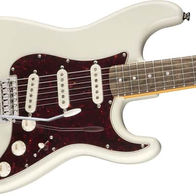 Squier Classic Vibe 70s Stratocaster Electric Guitar, with 2-Year Warranty, Olympic White, Laurel Fingerboard image 3