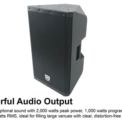 Rockville DX12 12" Class D 2000w PRO Powered Active DJ PA Speaker 500w RMS Loud image 2