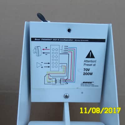 Bose Panaray 302 A Professional Environmental Loudspeakers Pair White image 2
