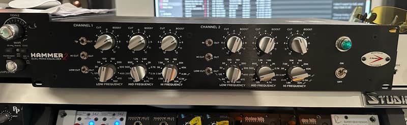 A-Designs Audio Hammer 2 Dual Channel Tube EQ 2010s - Black image 1