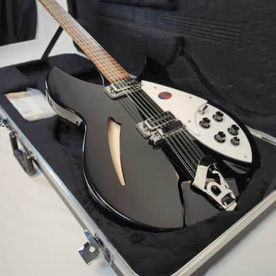 Rickenbacker 330/12 JG, 330 JetGlo 12-String Hollowbody Guitar, w/HSC image 2