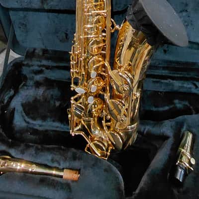 Selmer STS280R La Voix II Step-Up Model Tenor Saxophone 2020s - Clear-Lacquered Brass image 1