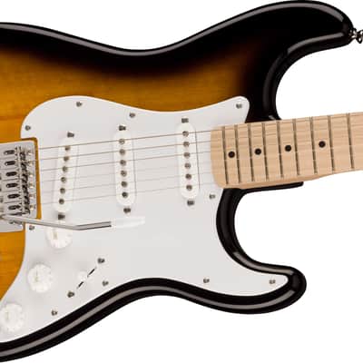 SQUIER Sonic™ Stratocaster®, Maple Fingerboard, White Pickguard, 2-Color Sunburst image 3