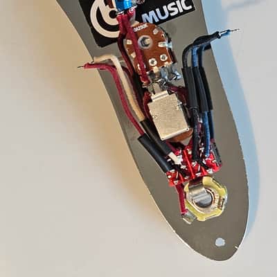 (Fender) Jazz Bass upgrade wiring Harness, loaded control plate, blend image 7