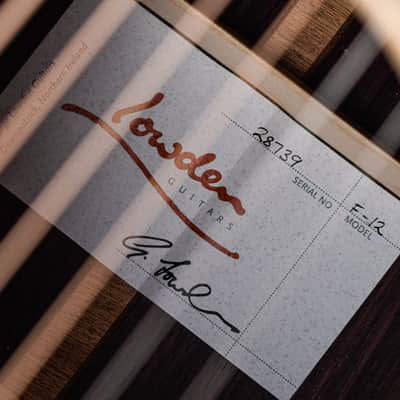 Lowden F12 Indian Rosewood Sitka Spruce image 12