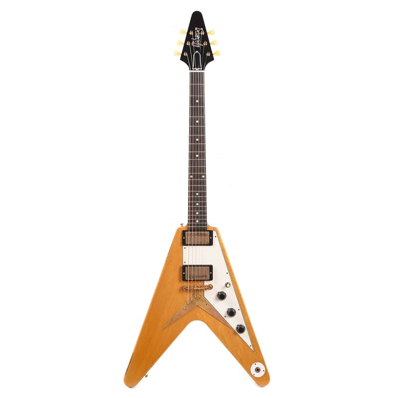 Gibson Custom Shop Murphy Lab '58 Korina Flying V with Brazilian Rosewood Fretboard image 1