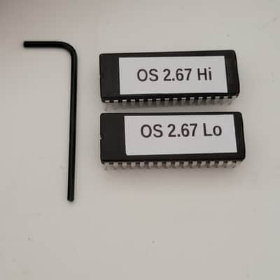 Ensoniq 2.67 ASR-X Latest OS Upgrade + Free Wrench - ROM Set (both chips) v2 ASRX EPROM update kit