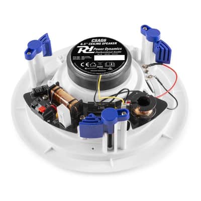Power Dynamics CSS G6 Ceiling Coaxial Speak.Pair 6.5″Al. image 5