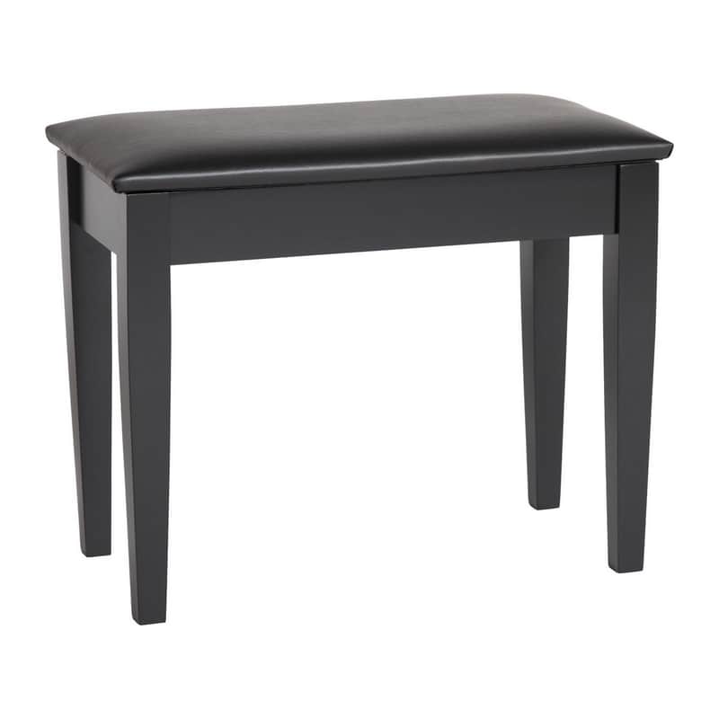Roland DPB-450CB Piano Bench with Music Storage, Contemporary Black image 1