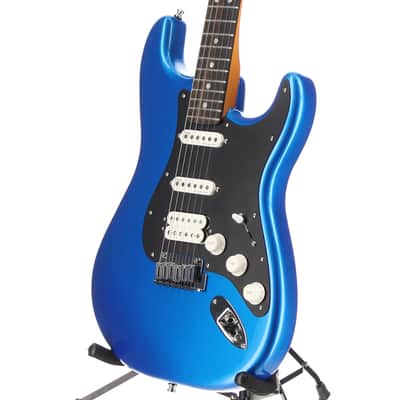 Fender American Ultra II Stratocaster HSS, Ebony Fingerboard, Noble Blue (Z12) (26574) image 4