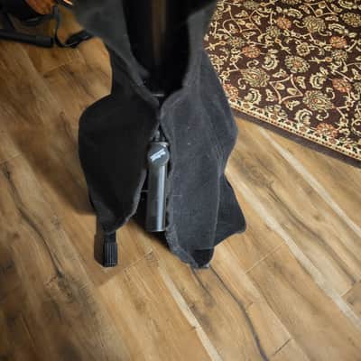 Hoodie Guitar/Bass Pullover Cover Black Flannel image 3