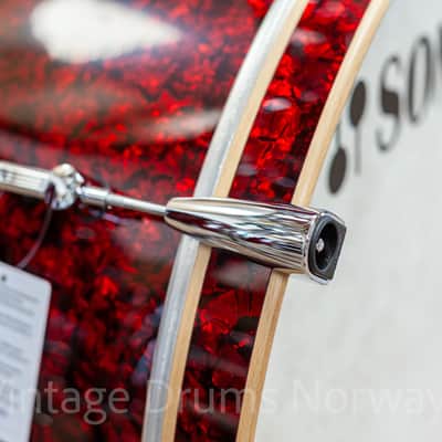 Sonor Momentum Maple Red Pearl 5pc Shell Pack – Made in Germany – New image 24