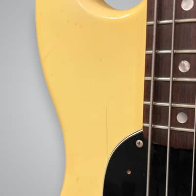 Fender Musicmaster Bass 1978 - Olympic White image 12