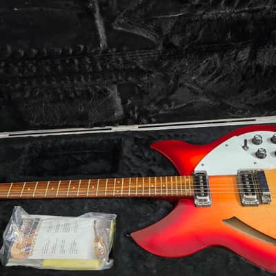 2014 Rickenbacker 330 FG Fireglo (24 Frets) Like New w/OHSC & Case Candy image 11
