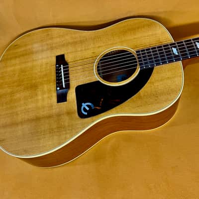 Epiphone FT79N Texan Natural USA – Rare 1962 - Natural image 3