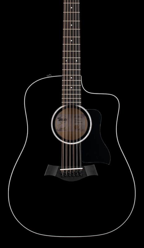 Taylor 250ce-BLK Plus #74423 (NAMM) image 1