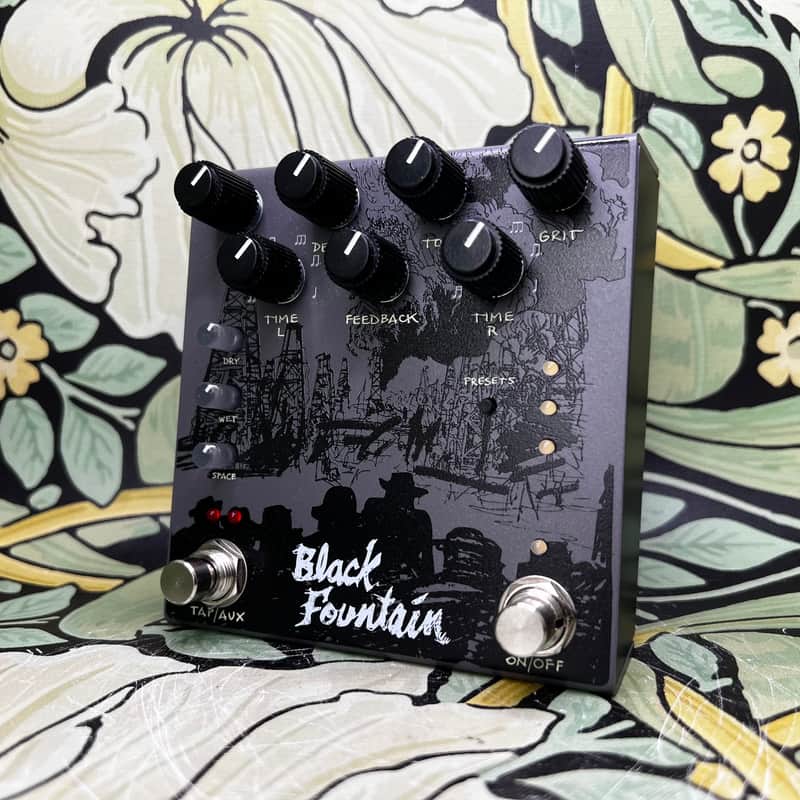 Old Blood Noise Endeavors Black Fountain Stereo - Slate