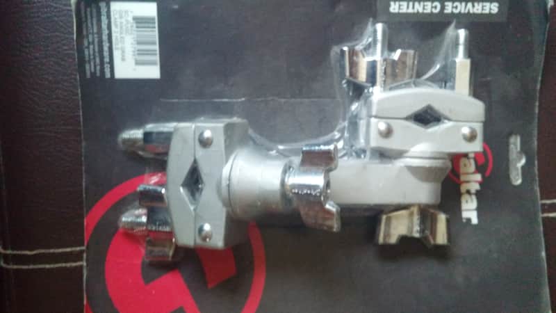 Gibraltar SC-PUGC Angled 2 Hole Grab Clamp 2010s ACCCESSORY DRUM PART  Chrome image 1