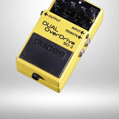 Boss SD-2 Dual OverDrive (Silver Label) 1993 - 1998 - Yellow image 3