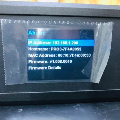 Crestron PRO3 3-Series Advanced Control Processor - Excellent Condition Pro3 image 2