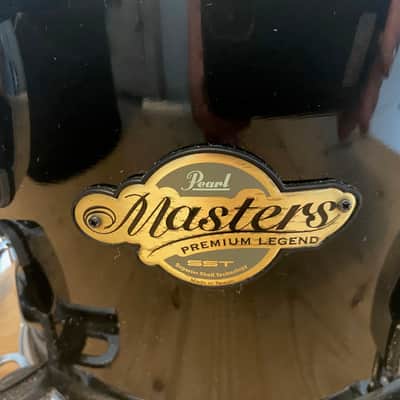 Pearl MPL Masters premium legend Tom 10x7 inch 2012 - Piano Black image 3