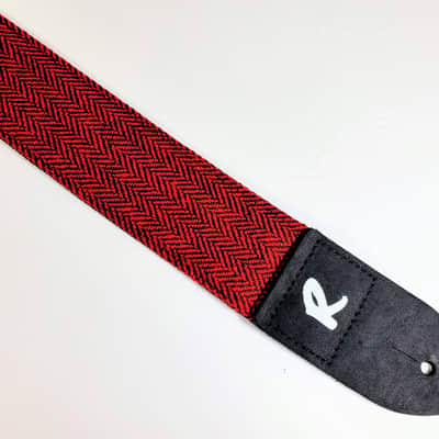 Red and Black Tweed Guitar Strap -Tweed Guitar Strap- Vintage Tweed -Durable Guitar Strap-Guitar St image 1