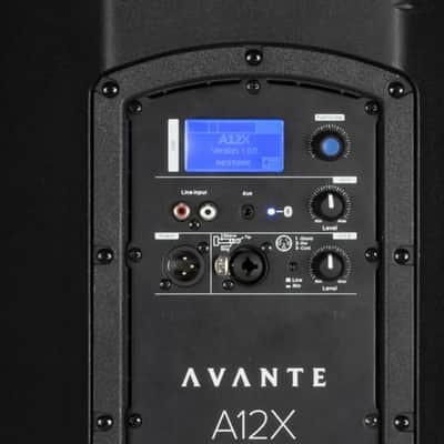 American DJ AVAU12 A12X Avante A12 with USB 5.0+ Stereo. Includes 12-inch, 2-way Active Loudspeaker. Built-in Digital Signal Processing (DSP) with LCD screen, EQ multiple presets image 4