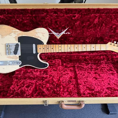 Fender Custom Shop 1951 Nocaster Heavy Relic – Desert Sand image 1