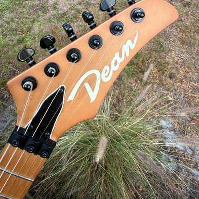 Dean MD24 Floyd Roasted Maple 2021 - Vintage Blue image 24