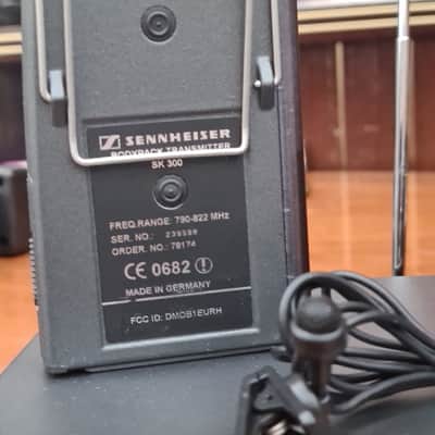 Sennheiser Diversity Receiver EM 300+SK300 Transmitter image 6