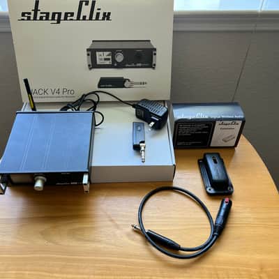 Stageclix Jack v4 Pro Guitar Wireless System plus Extension Kit image 5