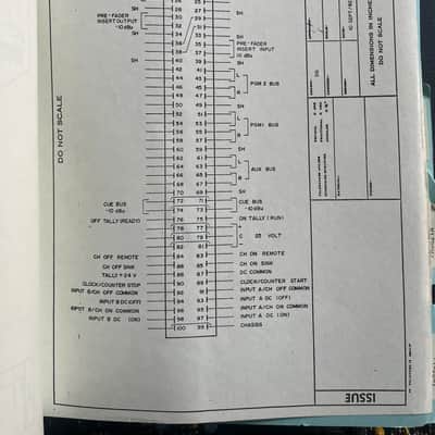 14-Mccurdy LF console 8801E preamps- 90s - dark blue image 6