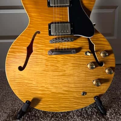 Gibson 2015 Memphis '63 ES-335 Block Neck - Figured Natural VOS image 2